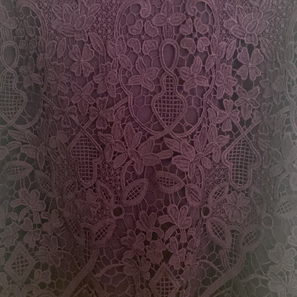 Purple crocheted front - Ricki’s shirt - Picture 2 of 4